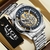 LIGE Relógios para Homens Wartterproof Esporte Big Mens Watch Top Marca Oco Rel - loja online