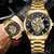 Imagem do LIGE Relógios para Homens Wartterproof Esporte Big Mens Watch Top Marca Oco Rel