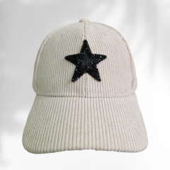 Cap Pearl Black Star