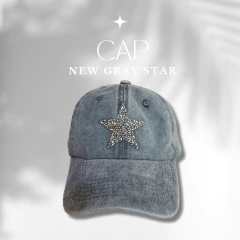 Cap New Gray Star
