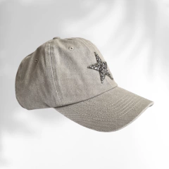 Cap Light Gray Stone Star - tienda en línea
