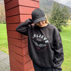 Sweatshirt Black_Believe - comprar en línea