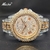 Imagem do relógio masculino luxo missfox ice out diamante relógio multifunções dados d