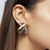 Aretes Alba bicolor