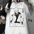 Jujutsu Kaisen Graphic Tshirt Women Anime Ullznag Funny Cartoon T-shirt Casual S - Multi Variedades