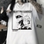 Imagem do Jujutsu Kaisen Graphic Tshirt Women Anime Ullznag Funny Cartoon T-shirt Casual S