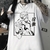 Jujutsu Kaisen Graphic Tshirt Women Anime Ullznag Funny Cartoon T-shirt Casual S na internet
