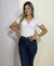 blusa canelada nozinho branco