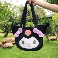 Kawaii sanrioed ,pelúcia cinnamoroll ,melody kuromi, bolsas femininas ,bolsas de ombro - comprar online