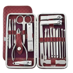 19 pçs/set Poda Nail Clippers, Corte Alicate ,Conjunto Único Nail Groove Pedicure - comprar online