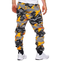 Imagem do Moletom de outono dos homens camuflagem impressão tiro esportivo jogging fitnes