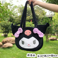 Kawaii sanrioed ,pelúcia cinnamoroll ,melody kuromi, bolsas femininas ,bolsas de ombro - dezzabella57
