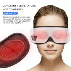 Olho Massageador ,6D Inteligente, Airbag ,Vibração, Eye Care ,Instrumento Compressa quente
