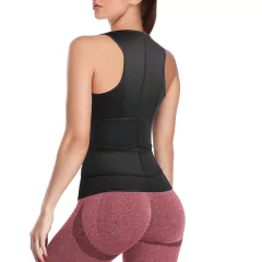 Cinta modeladora feminina com zíper, espartilhamento modelador de corpo ,neopren - comprar online