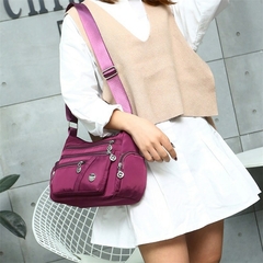 Bolsa casual de náilon transversal, bolsa feminina multifuncional - comprar online