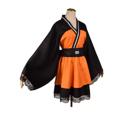 Conjunto de roupas femininas de anime para cosplay, 6 estilos, akatsuki, kimono,