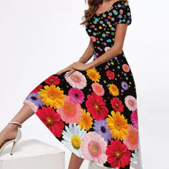 Movokaka verão vestido de primavera 2023 elegante vestido de festa - loja online