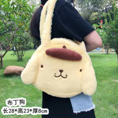 Kawaii sanrioed ,pelúcia cinnamoroll ,melody kuromi, bolsas femininas ,bolsas de ombro