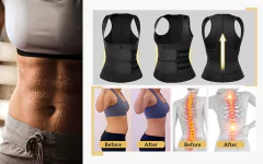Imagem do Cinta modeladora feminina com zíper, espartilhamento modelador de corpo ,neopren