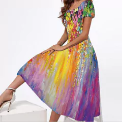 Movokaka verão vestido de primavera 2023 elegante vestido de festa - dezzabella57