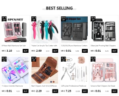 19 pçs/set Poda Nail Clippers, Corte Alicate ,Conjunto Único Nail Groove Pedicure - dezzabella57