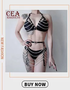 sexy goth, cinta liga, lingerie sexy, lingerie arnês, feminino gothic rave - comprar online