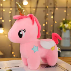 20cm, macio, unicórnio brinquedos de pelúcia, dormir, travesseiro - comprar online