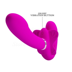 Vibrador para ponto g sem alças com 12 modos, estimulador de clitóris e ponto g, ideal para lesbicas na internet