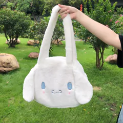 Kawaii sanrioed ,pelúcia cinnamoroll ,melody kuromi, bolsas femininas ,bolsas de ombro - comprar online