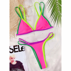 Imagem do sexy tanga biquíni feminino maiô[ biquíni de duas peças ]