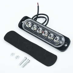 Lâmpada led em barra de luz para trabalho, farol de neblina 12v, offroad, suv, - dezzabella57