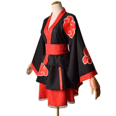 Conjunto de roupas femininas de anime para cosplay, 6 estilos, akatsuki, kimono,