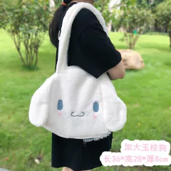 Kawaii sanrioed ,pelúcia cinnamoroll ,melody kuromi, bolsas femininas ,bolsas de ombro - comprar online