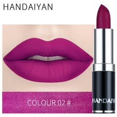 Batom roxo brilho labial sexy, 12 cores fosco, brilho labial aveludado, fosco, ? - loja online
