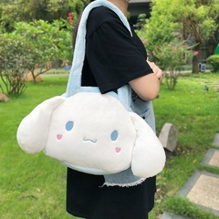 Kawaii sanrioed ,pelúcia cinnamoroll ,melody kuromi, bolsas femininas ,bolsas de ombro