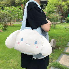 Kawaii sanrioed ,pelúcia cinnamoroll ,melody kuromi, bolsas femininas ,bolsas de ombro