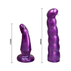 2 PÇS, Bala Vibrador, Alça no Arnês, Duplo Dildo, alca Bumbum na internet