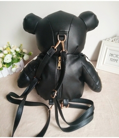 Diinovivo moda, esqueleto de urso feminino, mochila estilo punk