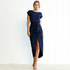 moda elegante vestido oversized roupas femininas casual - comprar online