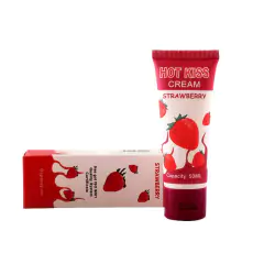 Morango, Beijo quente, Creme Sabor Comestível ,À Base de Água, Lubrificante Sexo - comprar online