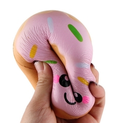 Imitação de rosquinhas para telefone, fitas de telefone para ouvido, rosto, espuma na internet