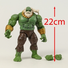[Marvel ]hulk ,estatueta cinza,coleção figura de ação modelo brinquedo presenteavel - loja online