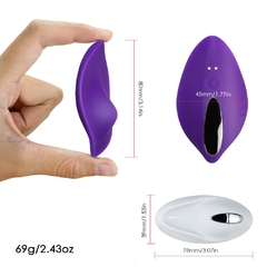 Calcinha estimuladora de clitóris com 10 velocidades, vibrador invisível, sem fio ,controle remoto na internet