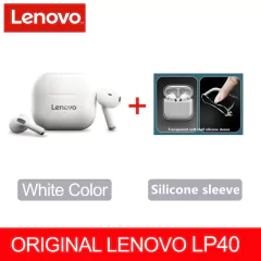 Original lenovo lp40 tws fones de ouvido sem fio bluetooth toque esportivo
