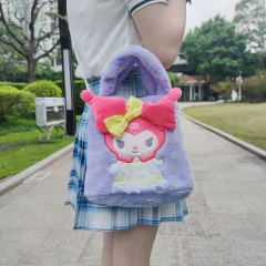Kawaii sanrioed ,pelúcia cinnamoroll ,melody kuromi, bolsas femininas ,bolsas de ombro - comprar online