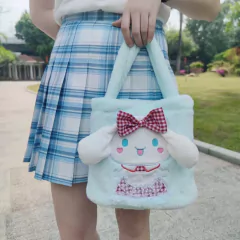 Imagem do Kawaii sanrioed ,pelúcia cinnamoroll ,melody kuromi, bolsas femininas ,bolsas de ombro