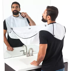 avental de barbear, cuidados com o cabelo limpo ,adulto - dezzabella57