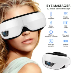 Olho Massageador ,6D Inteligente, Airbag ,Vibração, Eye Care ,Instrumento Compressa quente na internet