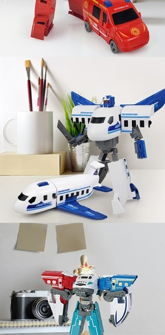 robo que se transforma em aviao na internet