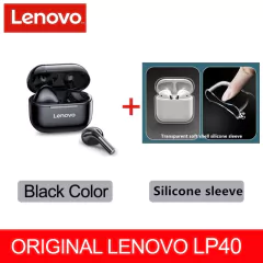 Original lenovo lp40 tws fones de ouvido sem fio bluetooth toque esportivo